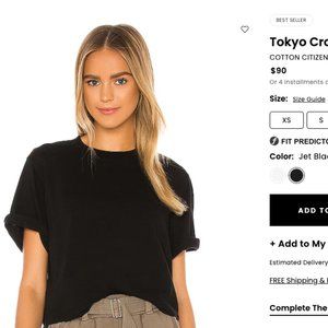 Cotton Citizen Tokyo Crop Tee